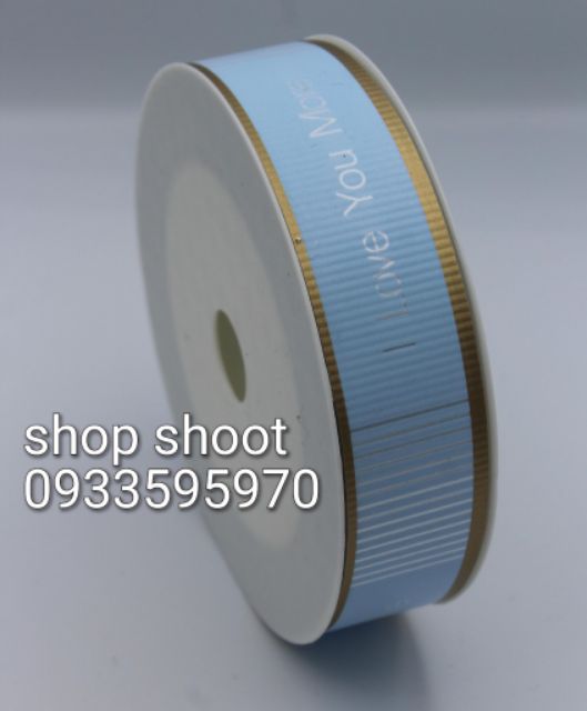 RUY BĂNG THÁI CHỮ I LOVE YOU MORE