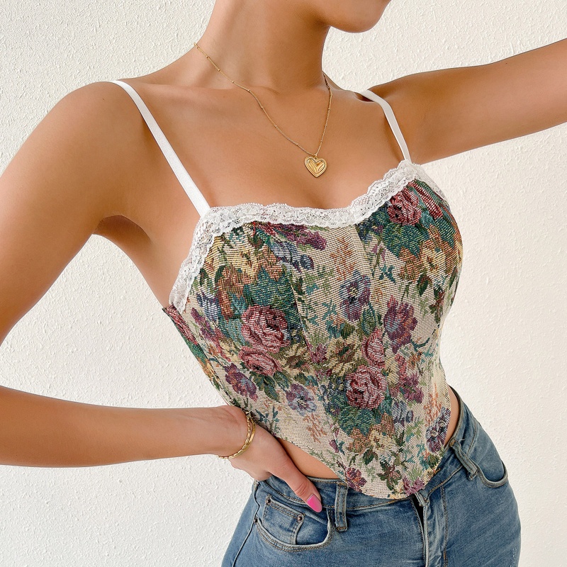 Áo Crop Top Hai Dây Hở Lưng Gợi Cảm Thời Trang Mùa Hè Cho Nữ