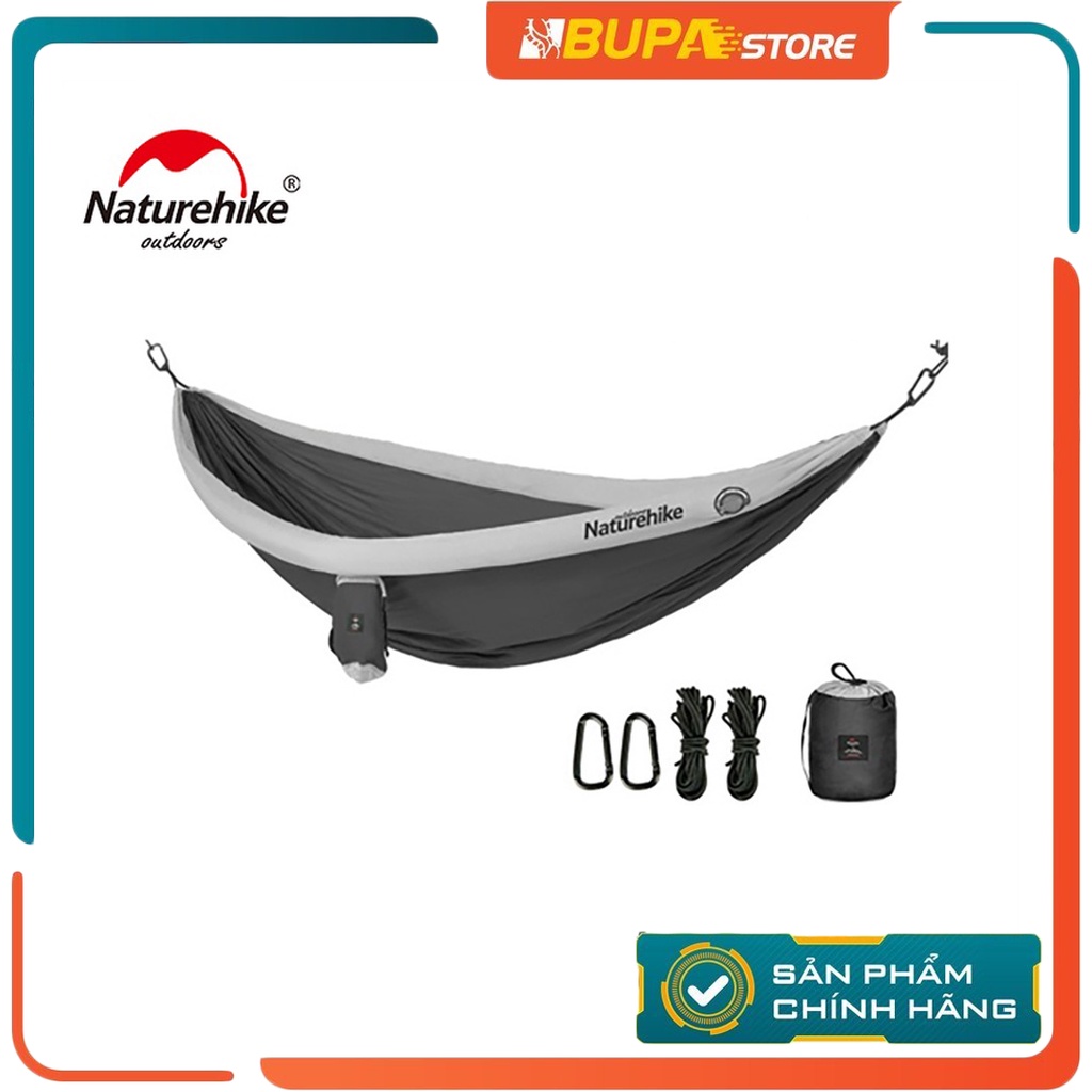 Võng đôi dã ngoại Naturehike NH21DC012 tải trọng lên đến 200kg