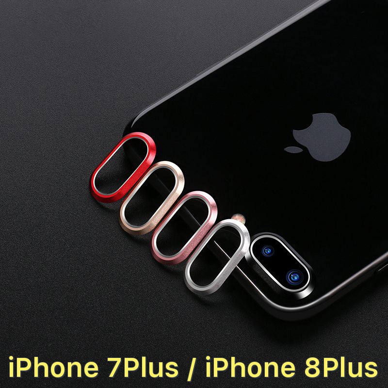 Viền hợp kim bảo vệ camera lồi cho iPhone 7 Plus / iPhone 8 Plus giá rẻ