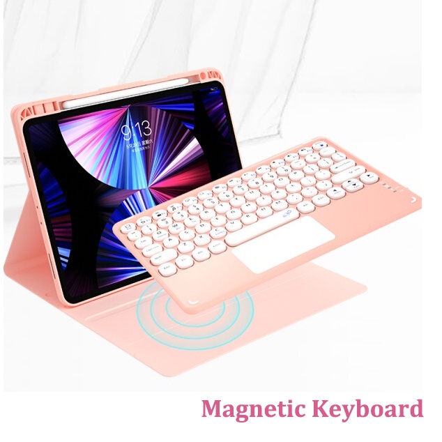 Bao Da Máy Tính Bảng Kèm Bàn Phím Không Dây Cho Xiaomi Pad 6 11 inch 2023 Xiaomi Pad 6 Pro for Xiaomi Pad 5 5 Pro 11 "Ốp