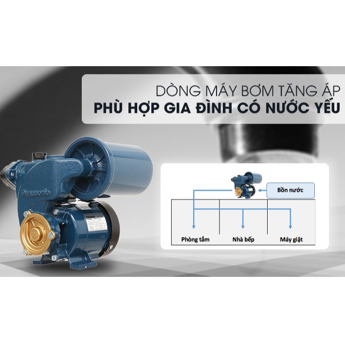 [Panasonic] Máy Bơm Nước Tăng Áp A-130JAK