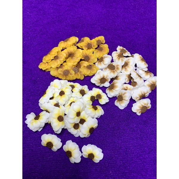 Hoa bột nail - Hoa hướng dương bột mẫu mới