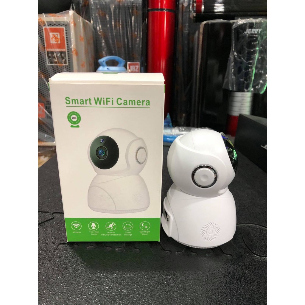 Camera ip wifi V380 Q8HD-5Mpx đàm thoại 2 chiều, dễ dàng cài đặt