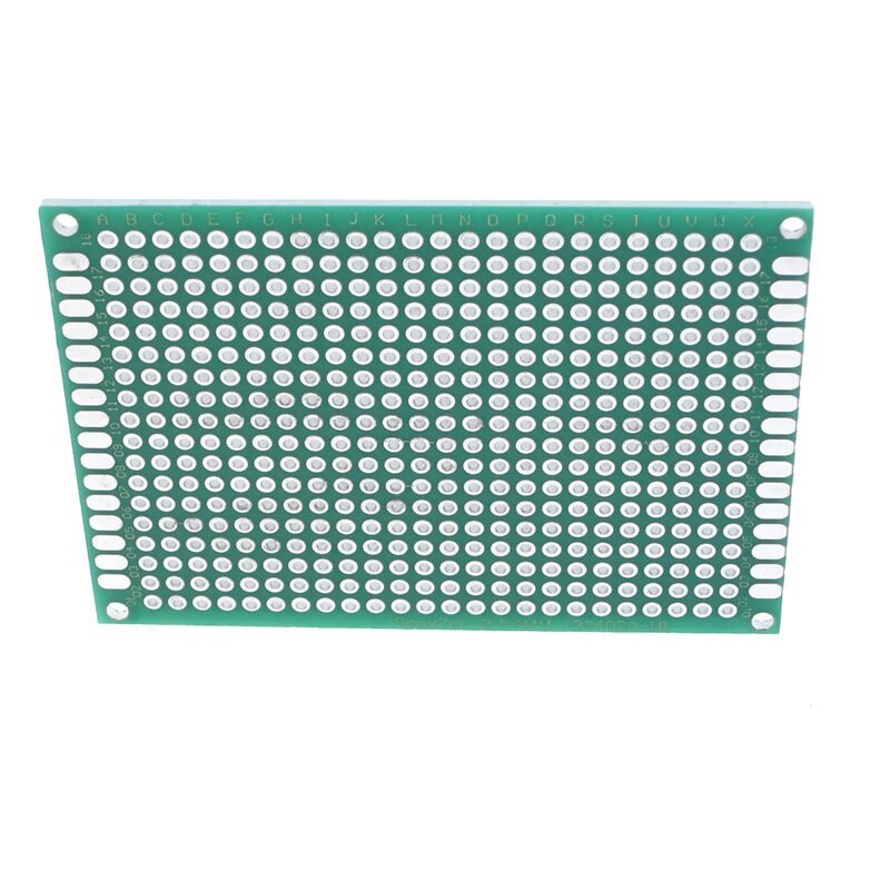 PCB Đục Lỗ 2 Mặt 5*7CM màu xanh