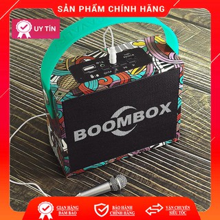 Loa Bluetooth Karaoke Mini BoomBox