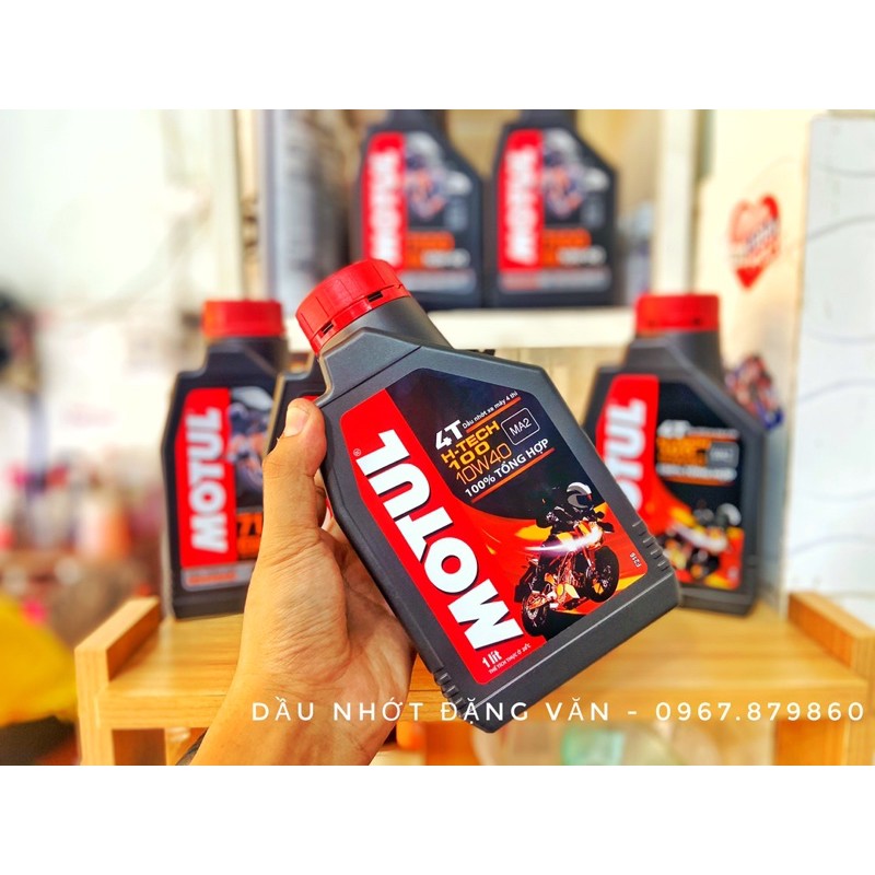 Dầu Nhớt Motul Htech 10W40/ Motul 7100 10W50 chính hãng