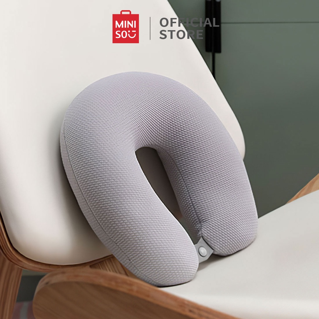 Miniso Gối chữ U hạt nhỏ tươi mát