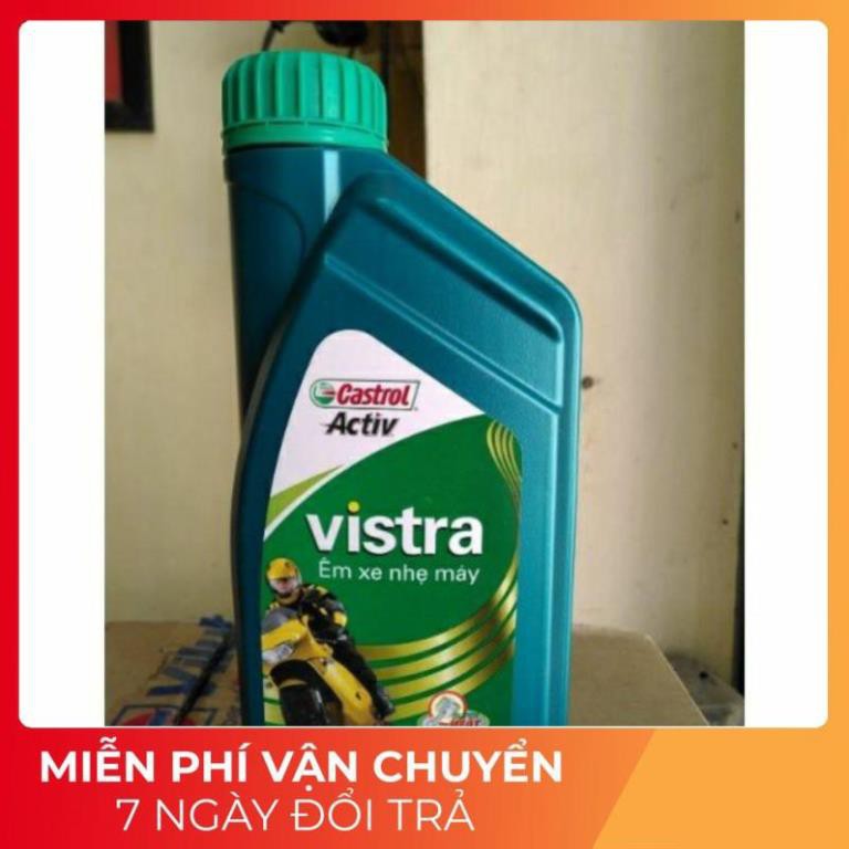 dầu nhớt xe số castrol vistra 20w50