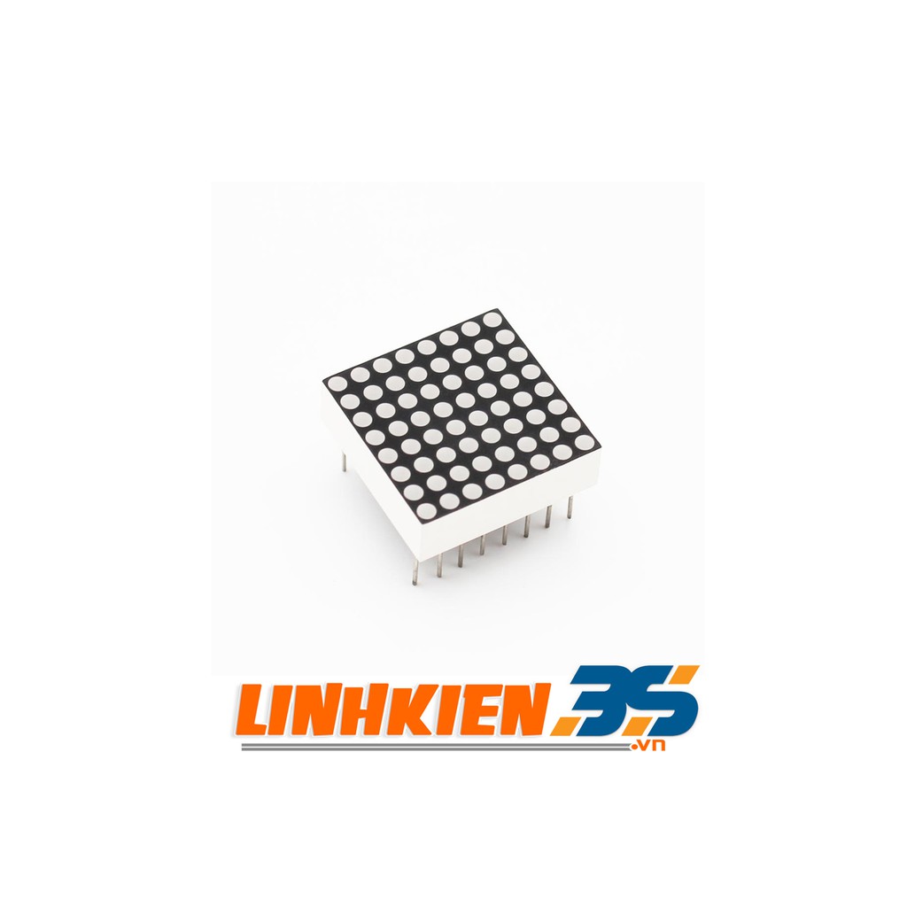 Led ma trận 3.75mm 8x8 Xanh lá - đỏ