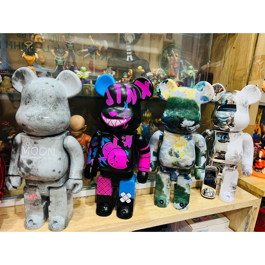 Mô hình Bearbrick 400% trang trí, decor mẫu mới 2022