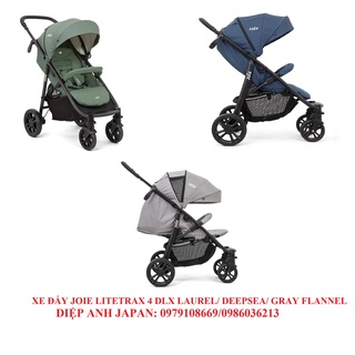 Xe đẩy trẻ em Joie Litetrax4 DLX cho bé từ sơ sinh đến 22kg