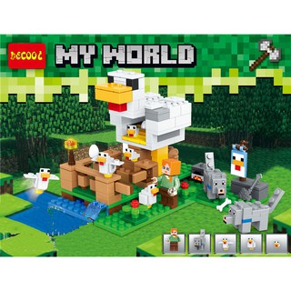 Bộ đồ chơi lego lắp ráp mô hình minecraft độc đáo cho bé