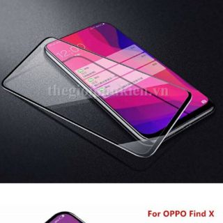 Kính cường lực 4D oppo Find X full màn hình