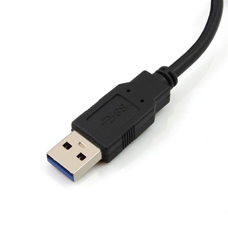 Cáp chuyển USB 3.0 của máy tính ra 3 cổng USB 3.0 và 1 cổng Lan Gigabit