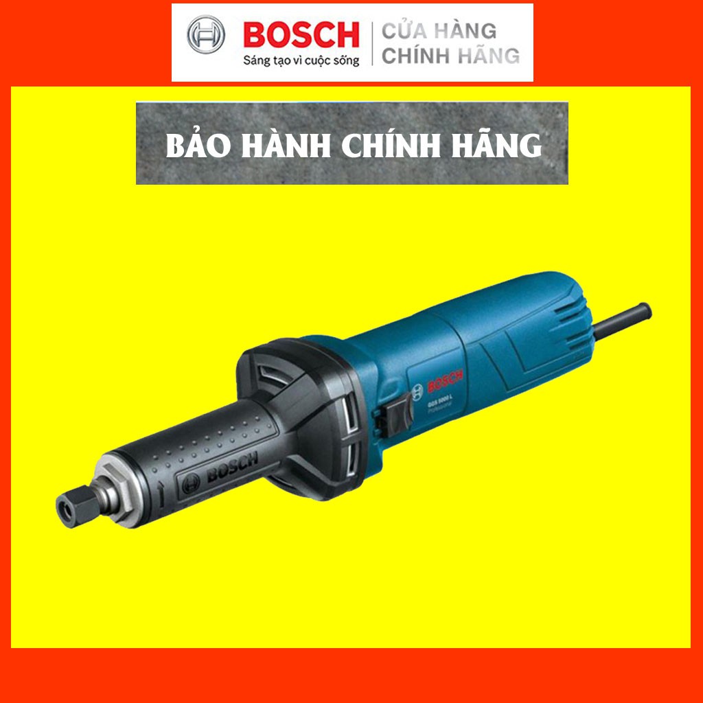 [CHÍNH HÃNG] Máy Mài Thẳng Bosch GGS 5000 L (6MM-500W) Giá Đại Lý Cấp 1, Bảo Hành Tại Các TTBH Toàn Quốc