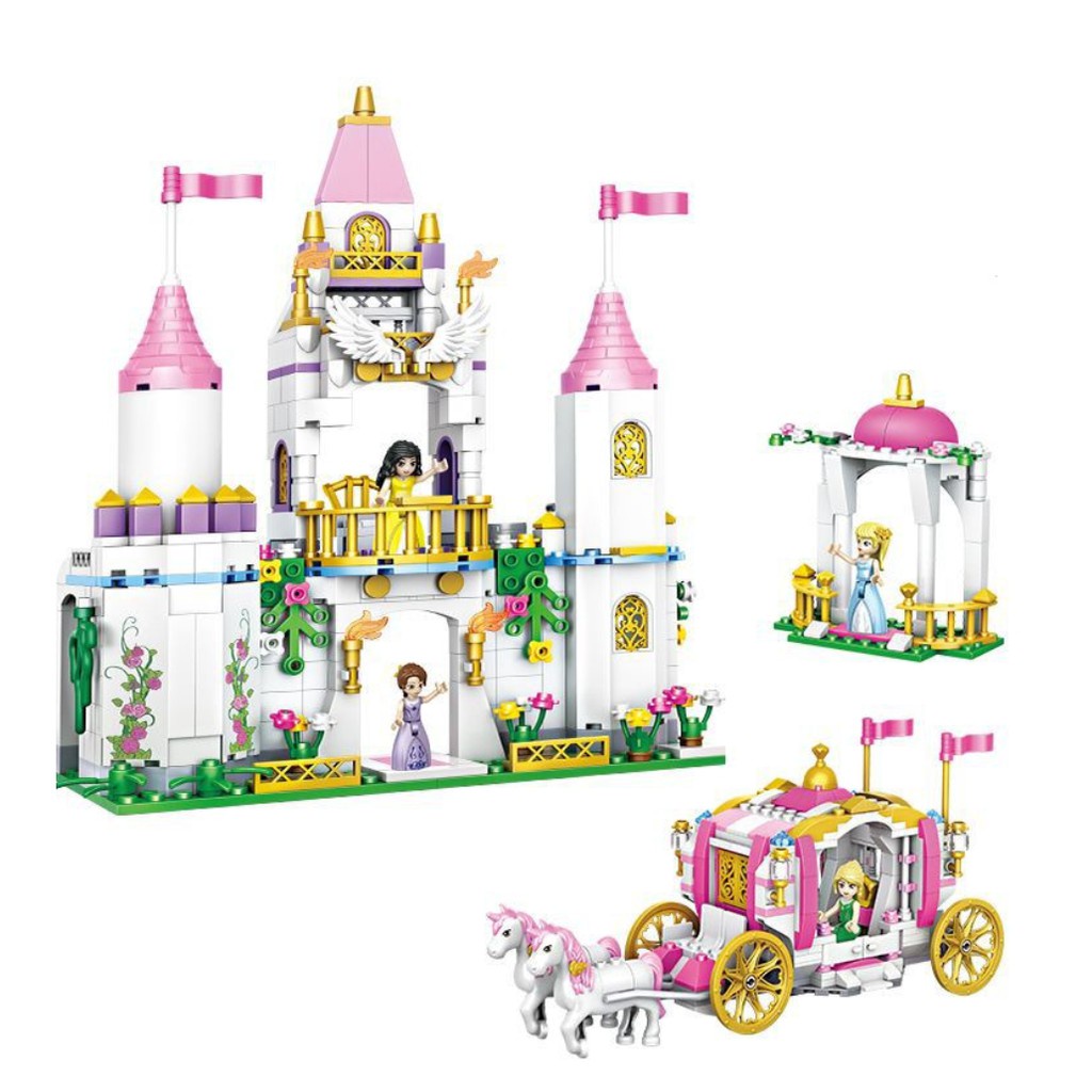 Bộ Đồ Chơi Xếp Hình LEGO Lâu Đài Công Chúa, Lego Búp Bê - Đồ Chơi Cho Bé Gái