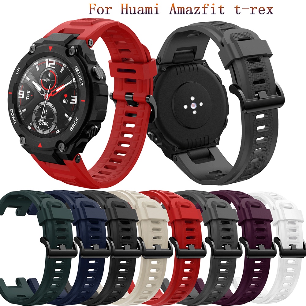 Dây Đeo Silicone Cho Đồng Hồ Thông Minh Huami Amazfit T-Rex for Xiaomi Amazfit T-Rex Pro.