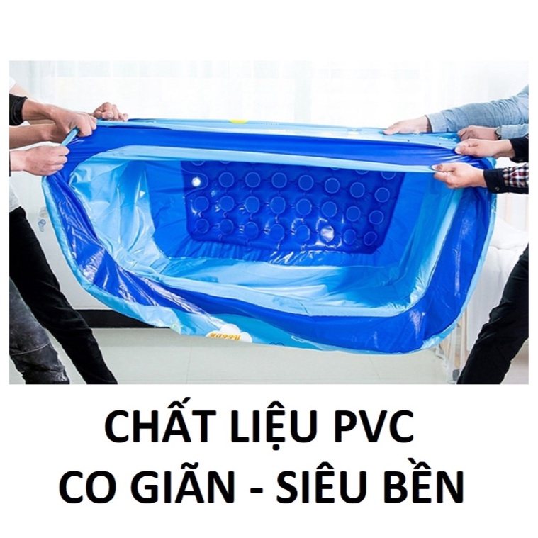 Hồ bơi, bể bơi thàng cao cho bé, bền đẹp, đáy 2 lớp chống trược, cho thỏa sức vui chơi