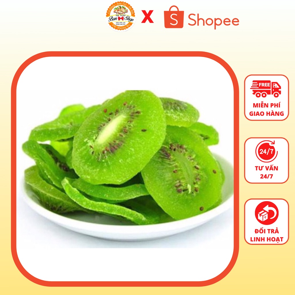 500G MỨT KIWI SẤY DẺO THƠM NGON HSD 6 THÁNG