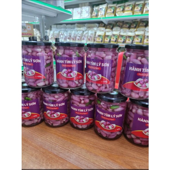 Hành Tím Lý Sơn Muối Chua Ngọt (420G) | BigBuy360 - bigbuy360.vn