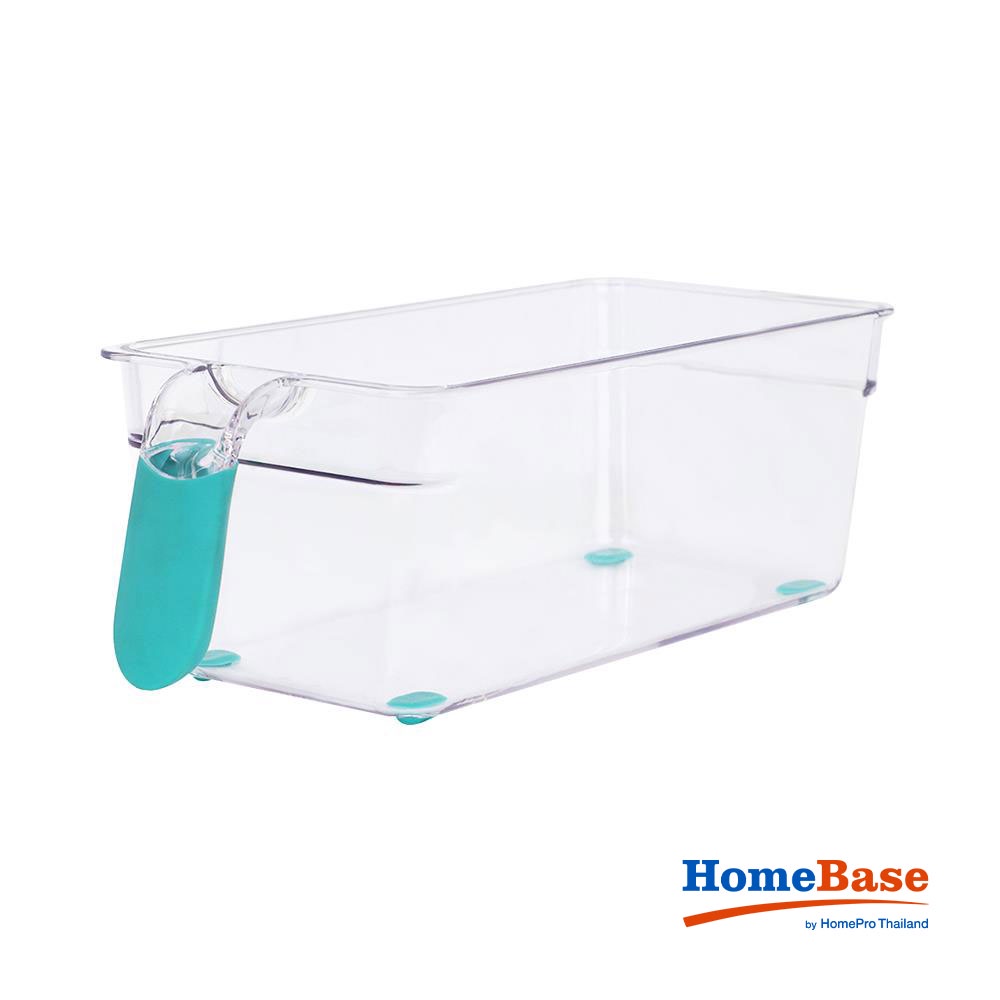 HomeBase KECH Hộp bảo quản tủ lạnh có tay cầm W29xD12xH9.4cm