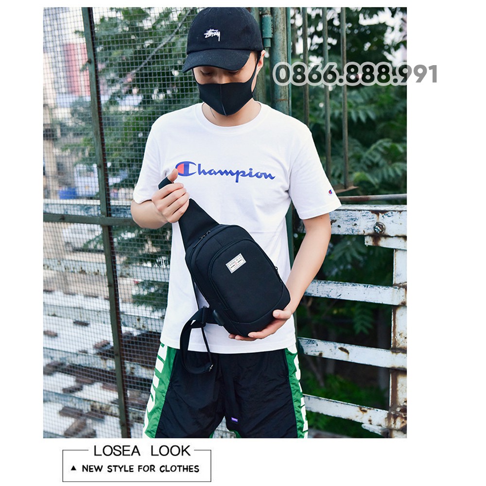 Túi Chéo Nam Thời Trang Cao Cấp, Có Cổng Sạc USB, Mã TC01 | BigBuy360 - bigbuy360.vn