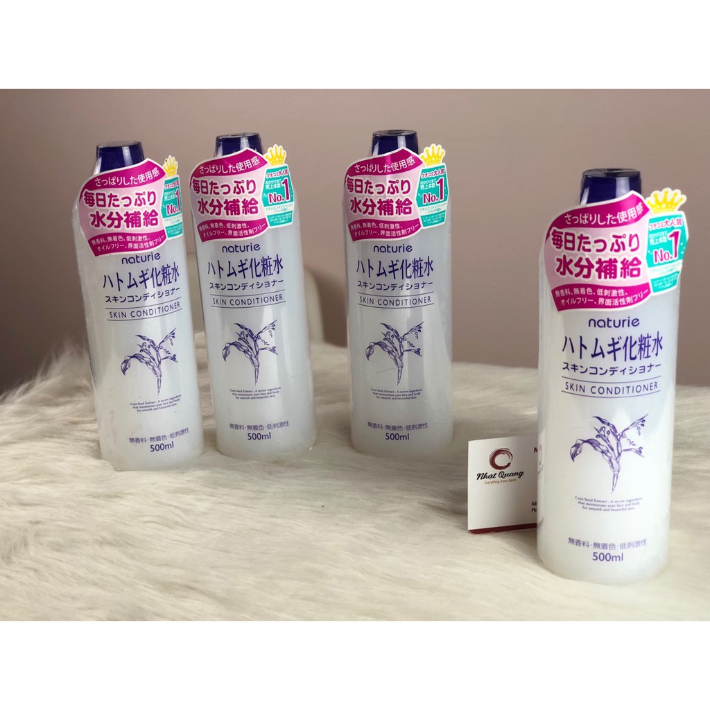 Nước hoa hồng Skin Conditioner của Naturie -- sản phẩm Made in Japan, 500ml