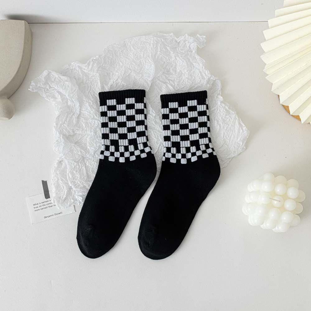 Vớ Trượt Ván Vải Cotton Thoáng Khí Phong Cách Đường Phố Hàn Quốc VANES1 Cho Nam Và Nữ
