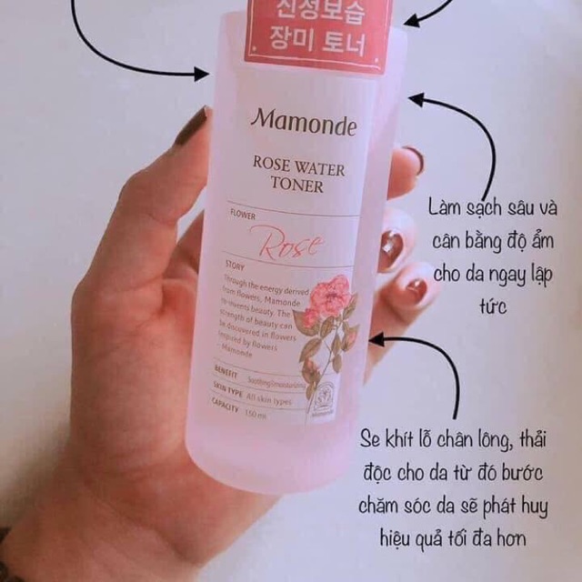 Nước hoa hồng Manode Hàn Quốc