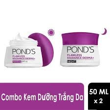 KEM DƯỠNG TRẮNG DA POND'S Flawless Radiance Derma+ Mattifyling Cream 50g