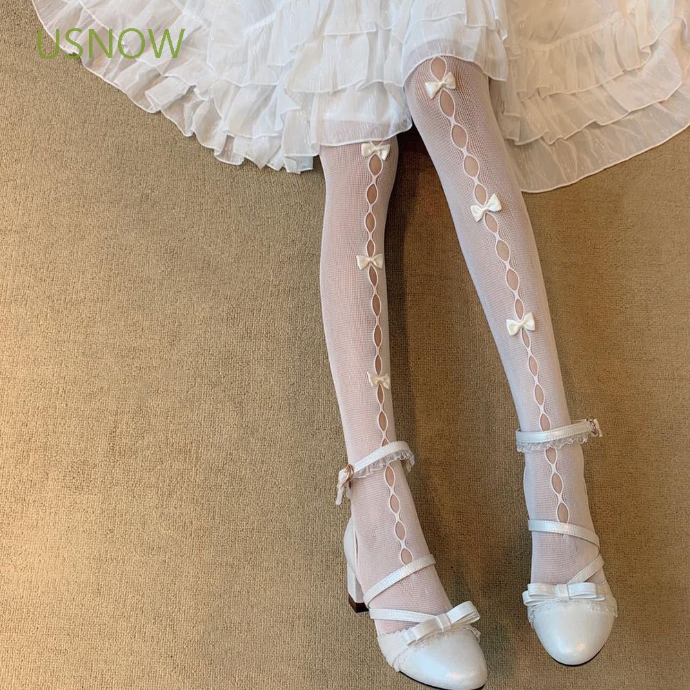 Quần Tất Ren Đính Nơ Gợi Cảm Cho Nữ