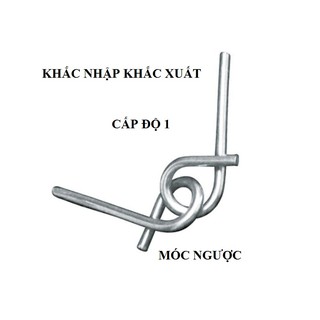 Đồ chơi giáo dục Việt For Kids - Khắc nhập! Khắc xuất! cấp độ 1 - Móc ngược - FKS-011