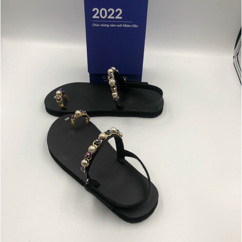 Giày xăng đan dép xăng đan nữ cườm a 26 - sandal đồng nai