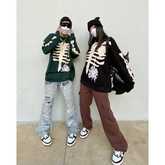 CZ SKELETON SWEATER ( Áo Nỉ )