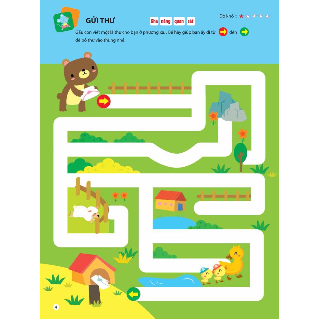 Sách Trò Chơi Mê Cung Phát Triển Trí Tuệ - Quyển 5