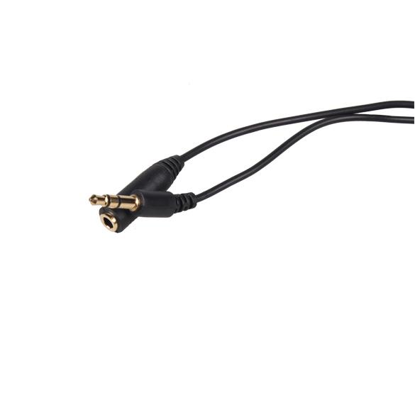 ✪Dây Cáp Nối Dài Tai Nghe 3.5mm 1M Có Nút Điều Chỉnh Âm Lượng