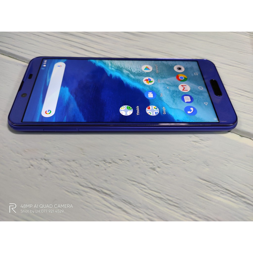 Điện thoại Sharp Android one X4,Snap 630,ram 3/32,pin 3100 Mah,chống nước