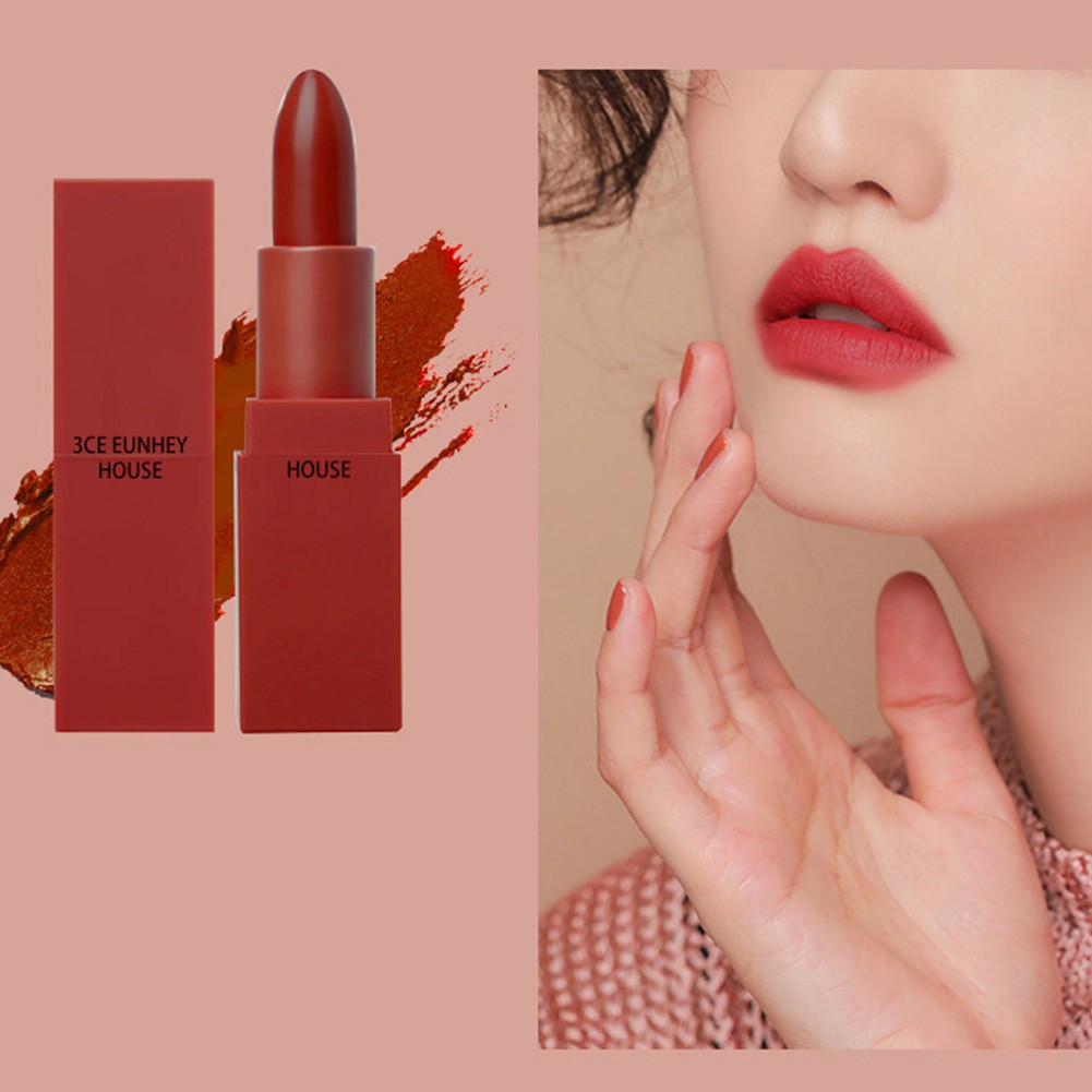 Son thỏi màu lì dưỡng ẩm lâu trôi không dính ly 3CE Eunhye House