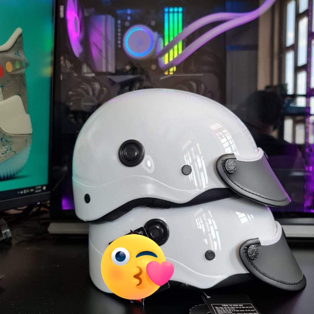  NÓN BẢO HIỂM PHỦ BÓNG NANO