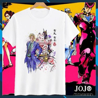 🔥Siêu Rẻ🔥 Áo thun ANime Jojos Bizarre Adventure Killer Queen màu trắng siêu HOT