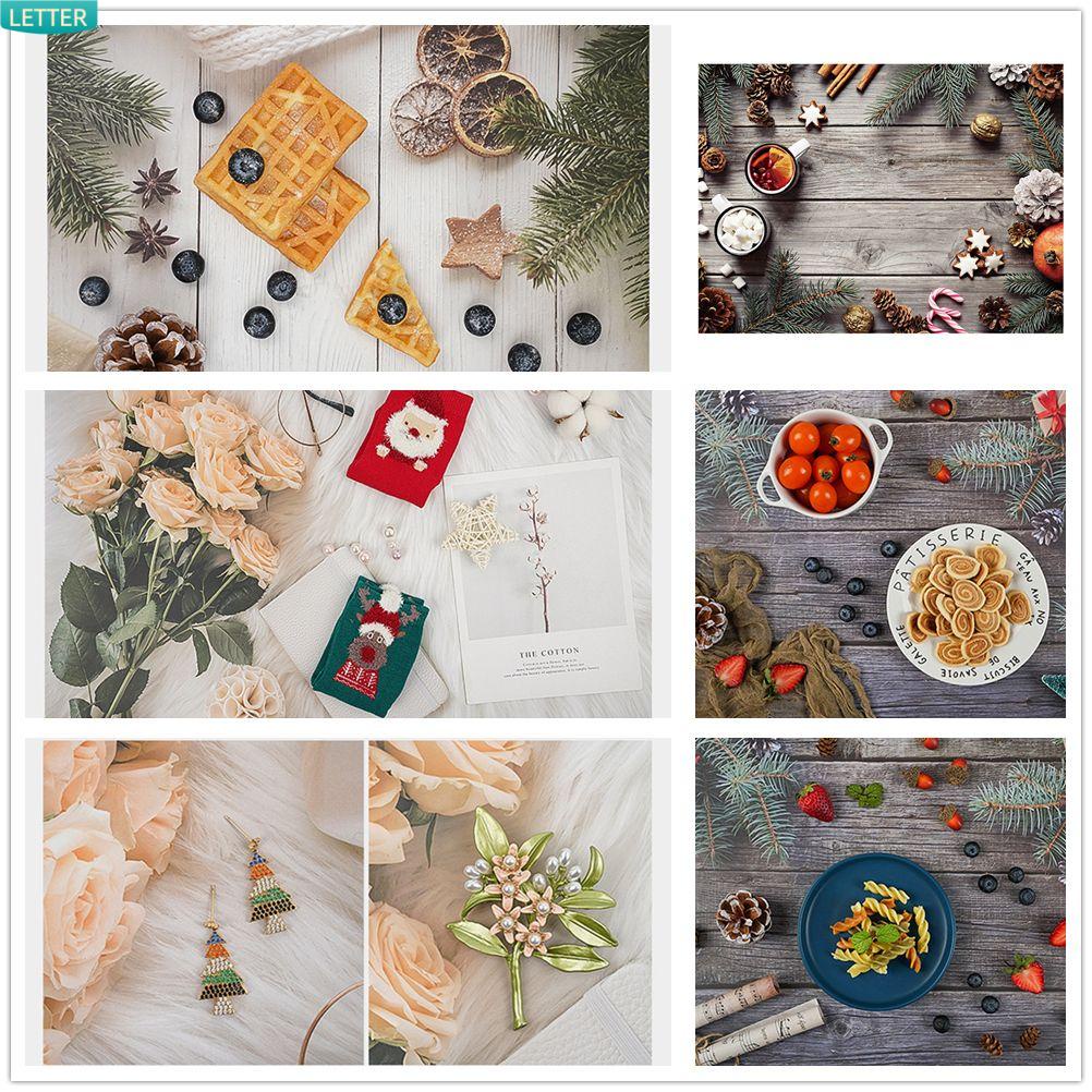 Phông Nền Chụp Ảnh Hai Mặt Bằng Giấy In Chữ Phong Cách Retro 3D Độc Đáo