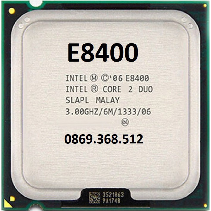 Chip E8400 Q6600 Q8200 Q8400 socket 775 lắp main g31 g41 BH 12 tháng | BigBuy360 - bigbuy360.vn