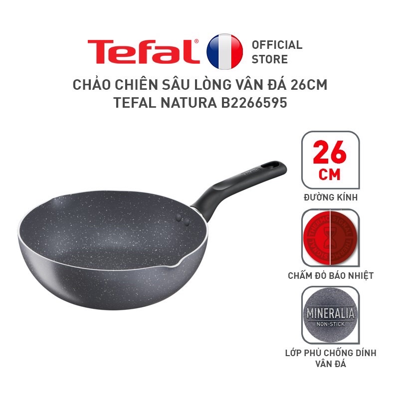 Chảo chiên sâu lòng Tefal B2266595 (size 20,24,26,28)