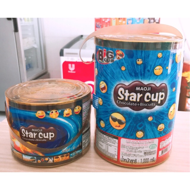 Bánh socola star cup Thái Lan
