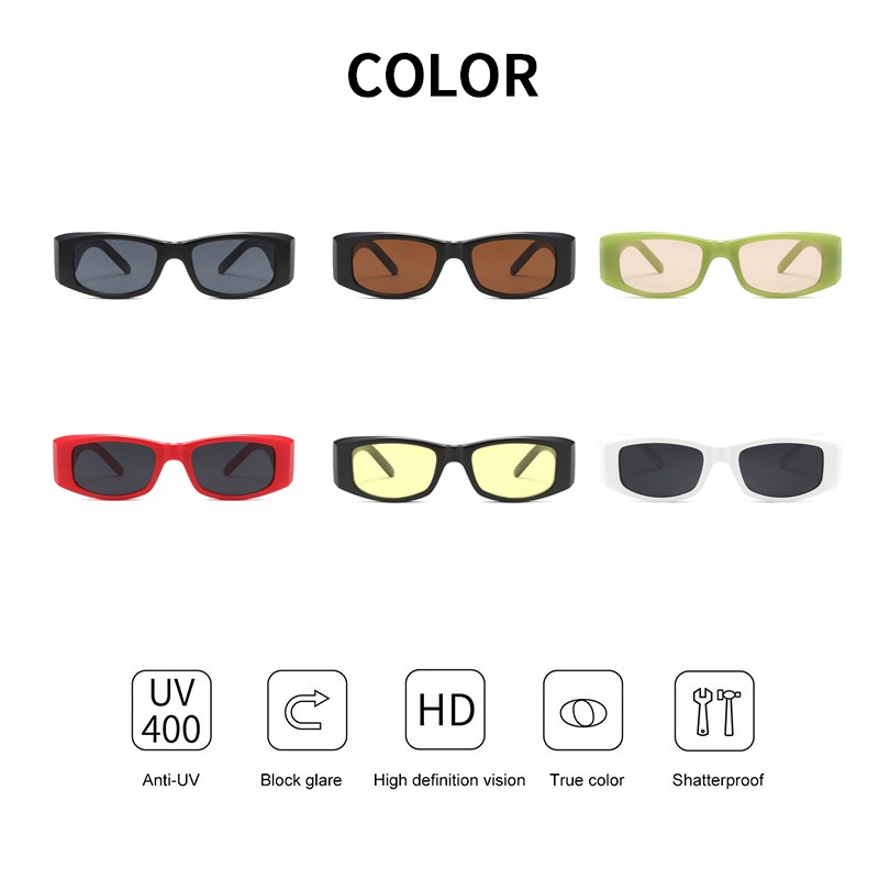 COD Kính Mát Gọng Oval Chống Tia Uv400 Thời Trang Hàn Quốc Mới