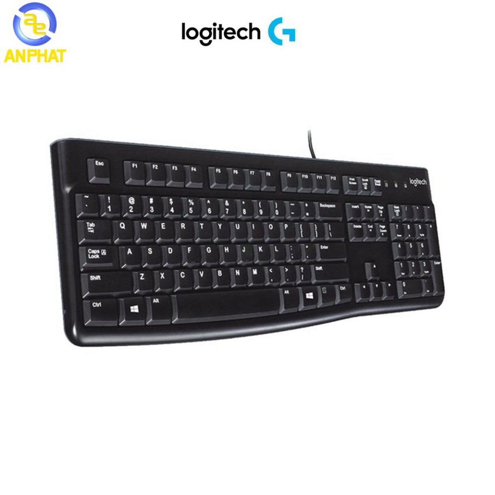 Bàn phím USB Logitech K120 (Đen) - Bảo hành 36 tháng