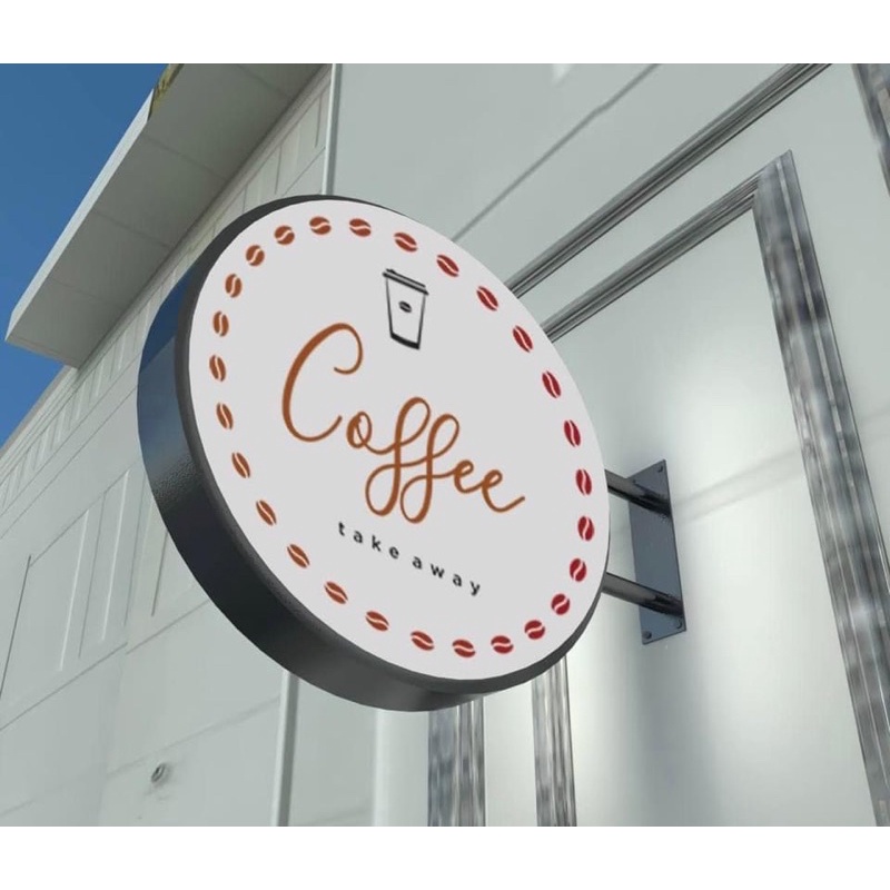 Hộp đèn mica hút nổi sáng đèn tròn 45cm