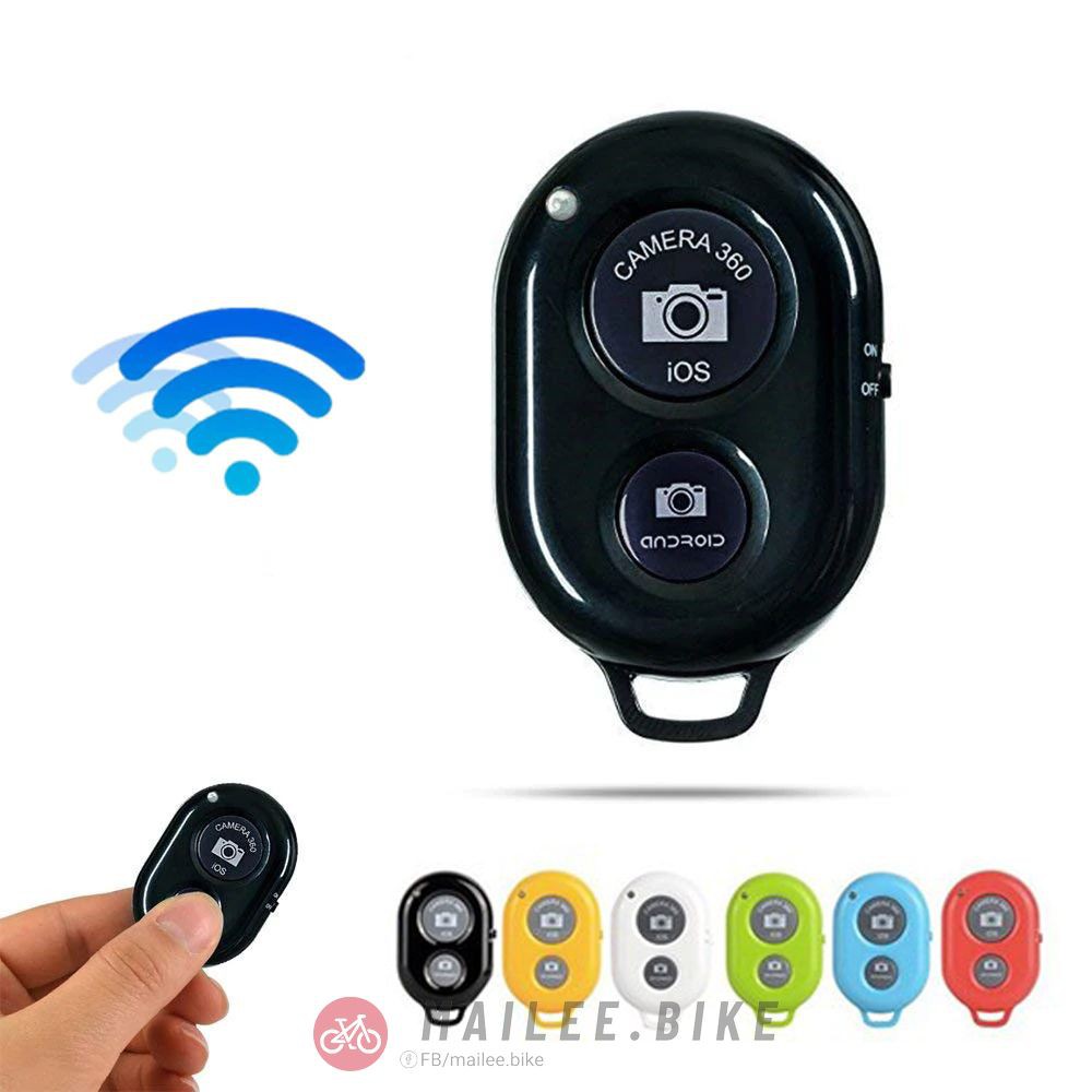 Remote/ Nút Bấm Điều Khiển Chụp Ảnh Từ Xa Remote Bluetooth Cho Smart Phone Tiện Dụng (Màu Giao Ngẫu Nhiên)