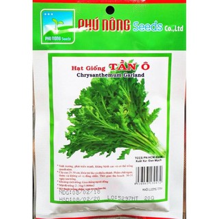 Combo hạt giống 4 loại rau Tần ô, rau đay, mồng tơi, rau dền Phú Nông